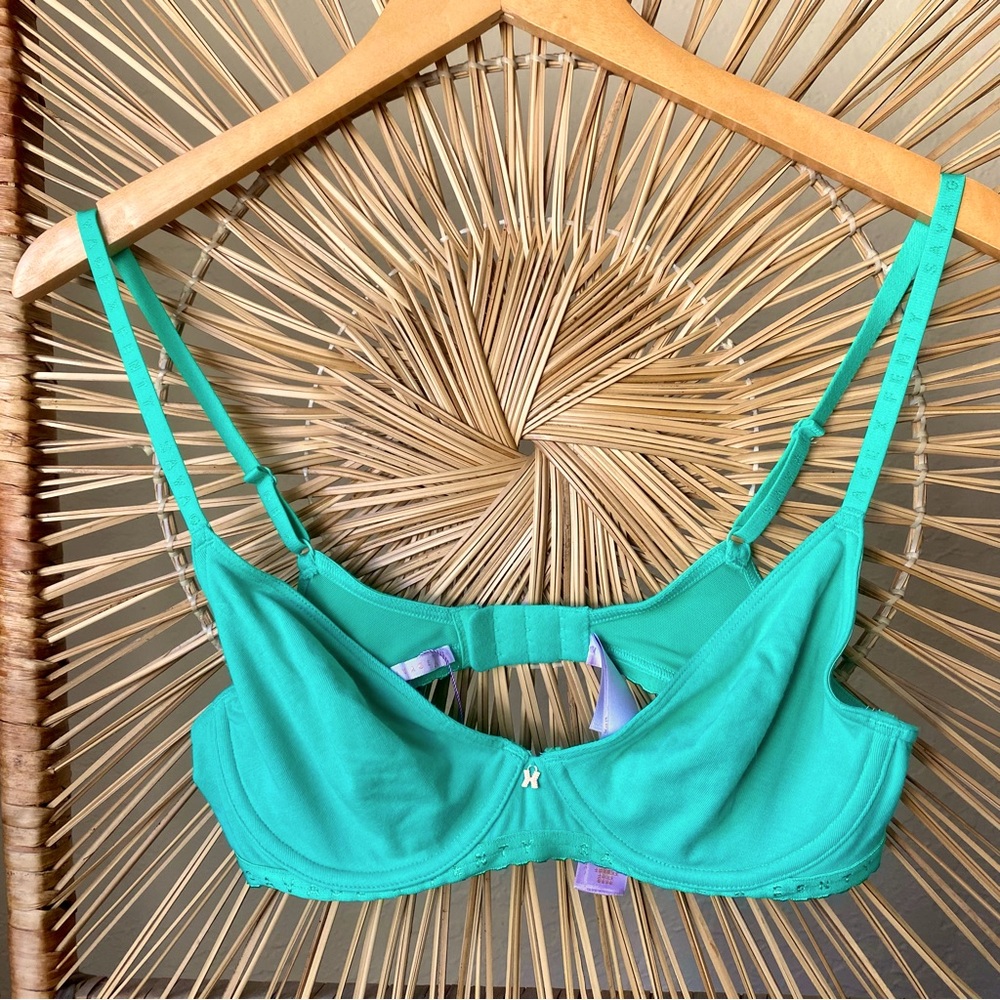 Savage Fenty Green Underwire Bra Size 34B
